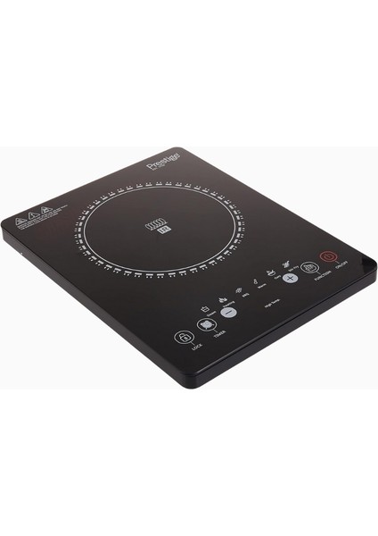 Prestıge Kızılötesi Tekli Ocak, 2000W, 8 Kademeli, Siyah Kristal Plaka