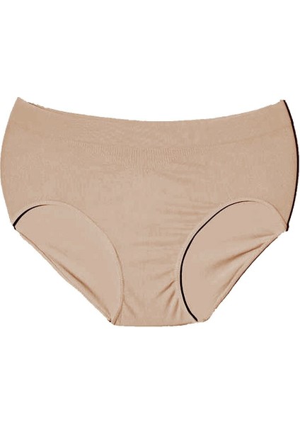 2006 Kadın Dikişsiz Taktel Külot Ten