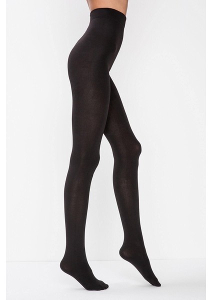 Kadın Siyah Termal Yüksek Bel Külotlu