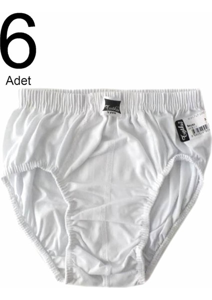 Erkek Çocuk Beyaz Slip Külot 6 Adet fiyatları