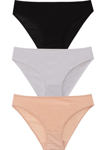 Pamuklu Basic Külot 3'lü Paket