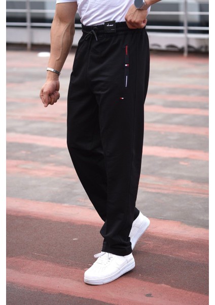 Battal Iki Iplik Penye Eşofman Altı