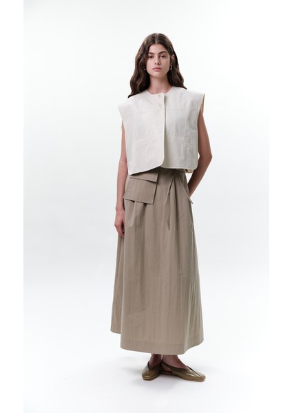 Cep Kemerli Etek Yeşil