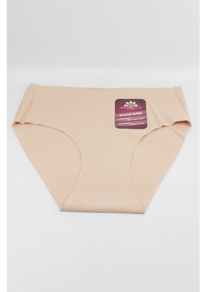 Kadın Bej Lazer Kesim Iz Yapmaz Külot 3'lü Paket fiyatları