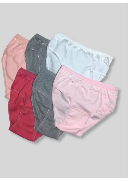 Kız Çocuk 6'lı Lı Pınar Külot