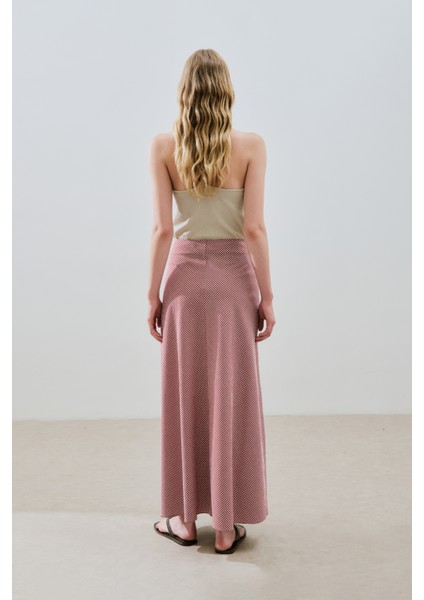 Pötikareli Etek Kırmızı