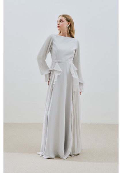 Katlı Piliseli Elbise Taş fiyatları