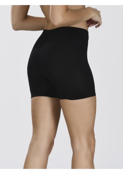 2'li Siyah Dikişsiz Toparlayıcı ve Şekillendirici Şort Külot modelleri
