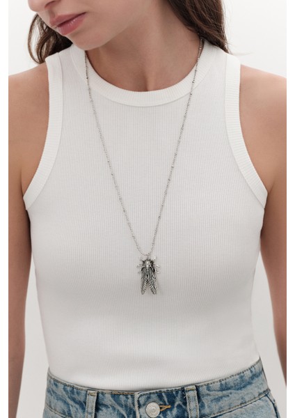 Kanatlı Böcek Kolye Standart