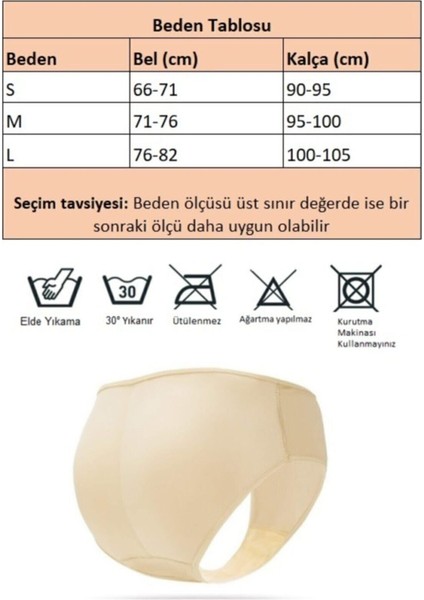 Pop Up Popo Kaldırıcı Silikonlu Külot fırsatları