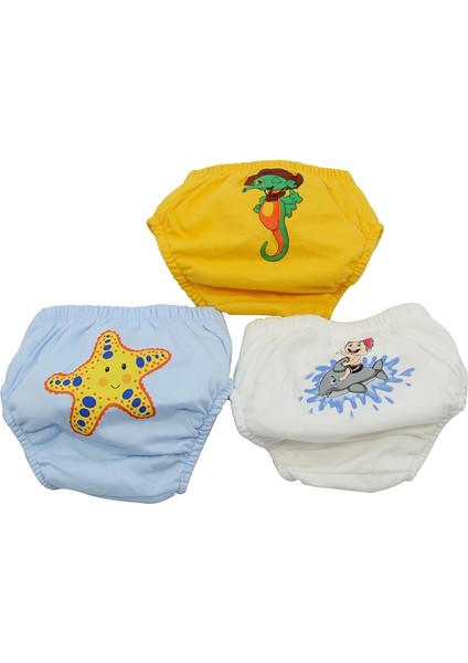 3lü Erkek Çocuk Alıştırma Külot