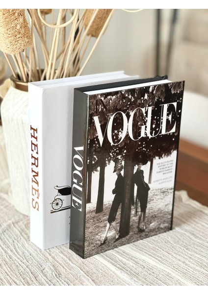 Dekoratif Kitap Kutu 2'li Set (V/he) fiyatları