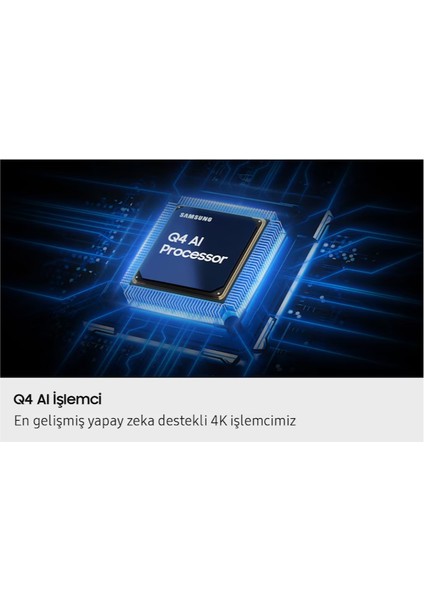 50Q8F 50'' 127 Ekran Uydu Alıcılı 4K Ultra HD Tizen Smart QLED TV