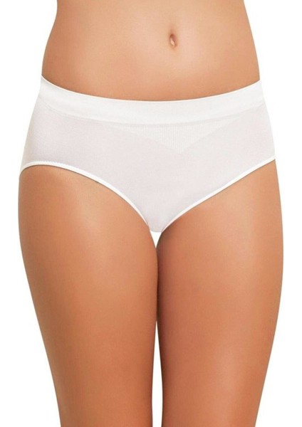 3 Adet Taktel Dikişsiz Kadın Külot Beyaz 2006