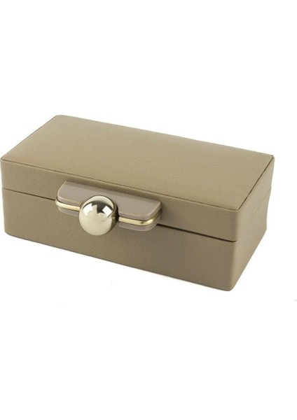 Rex Caramel Gold Kulplu Kutu 21X15X7CM