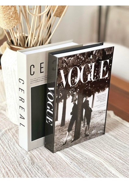 Dekoratif Kitap Kutu 2'li Set (V/ce) modelleri