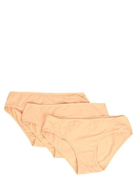 Bonbonetti Kadın Bej Külot 3'lü