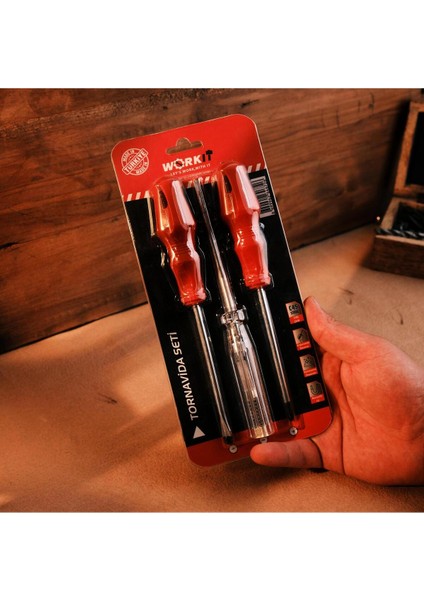 Workit 3' Lü Tornavida Seti