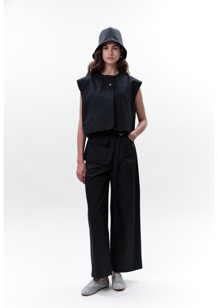 Cep Kemerli Pantolon Lacivert fiyatları