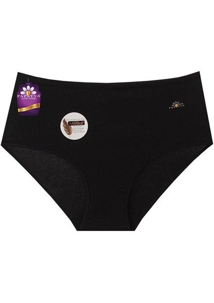 Yüksek Bel Logolu Modal Basic Külot 3'lü Paket - 1851 fırsatları