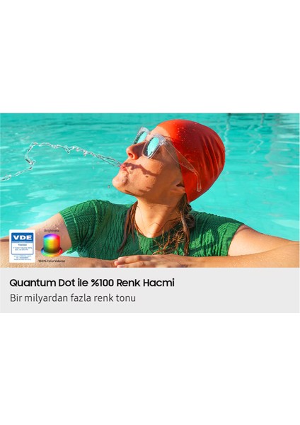 55Q8F 55'' 139 Ekran Uydu Alıcılı 4K Ultra HD Tizen Smart QLED TV
