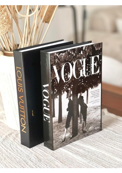 Dekoratif Kitap Kutu 2'li Set (V/xl) modelleri