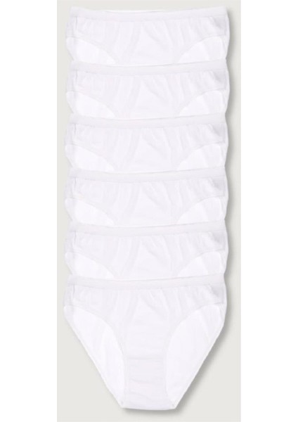 Kadınk 6'lı Paket Bikini Külot ELF568T0635CCM6 Karışık Renk Tek Ebat