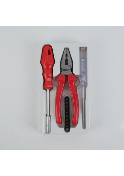 13 In 1 180MM Pense + Bits Uç Tutucu + 10 Parça Bits Uç + Kontrol Kalemi fırsatları