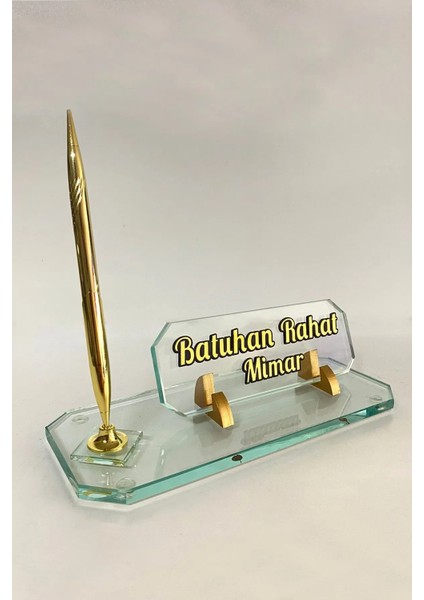 Masaüstü Isimlik Ofis Hediyesi Kalemlik Organizer S-02