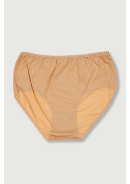 Kadın Ten 6'lı Paket Likralı Bato Külot modelleri