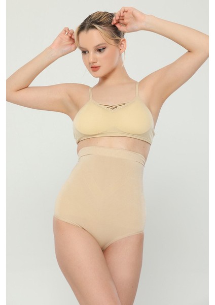 Kadın Yüksel Bel Korse Külot 1 Beden Küçültür fiyatları