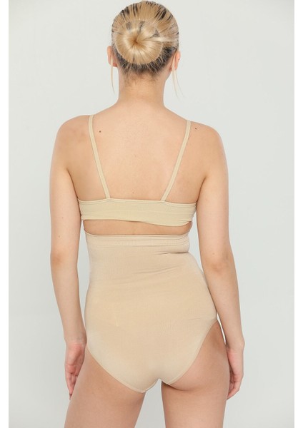 Kadın Yüksel Bel Korse Külot 1 Beden Küçültür modelleri