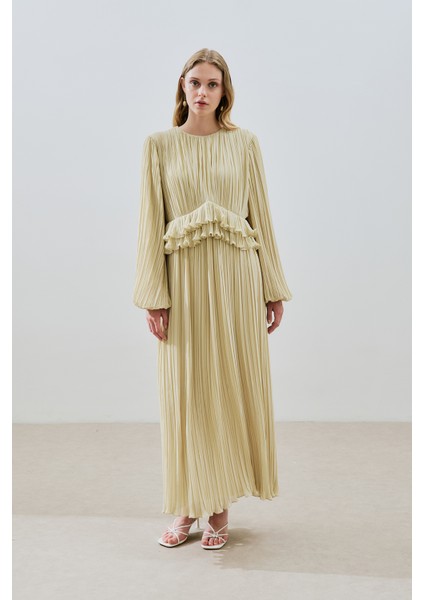 Mila Piliseli Katlı Elbise Adaçayı