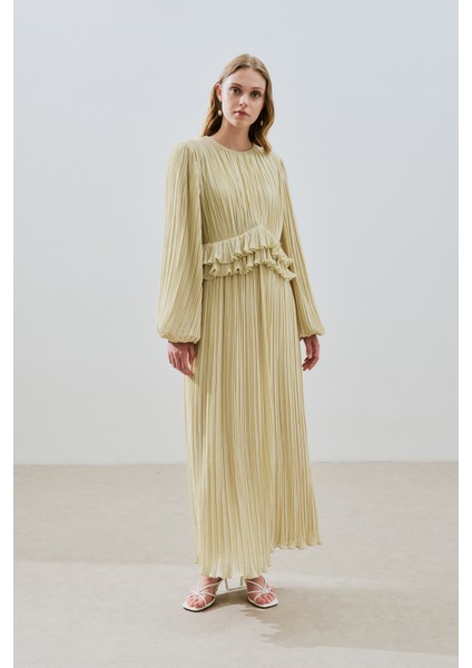 Mila Piliseli Katlı Elbise Adaçayı