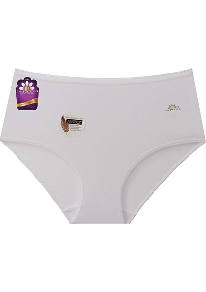 Yüksek Bel Logolu Modal Basic Külot 6'lı Paket - 1851 modelleri