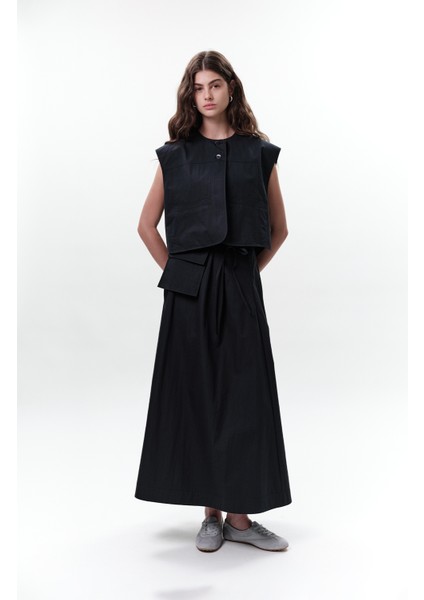 Cep Kemerli Etek Lacivert modelleri