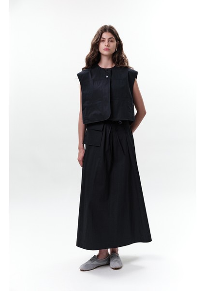 Cep Kemerli Etek Lacivert fırsatları