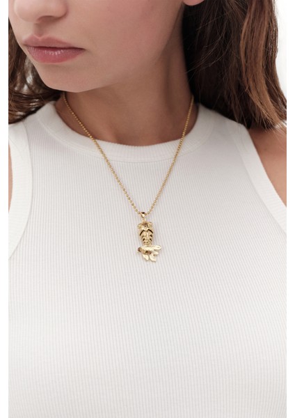 Hareketli Balık Kolye Standart