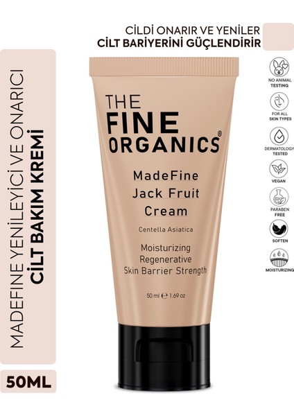Madefine Yenileyici ve Onarıcı Cilt Kremi – Derin Nemlendirme ve Kırışıklık Karşıtı Bakım, 50 ml, Tüm Cilt Tiplerine Uygun