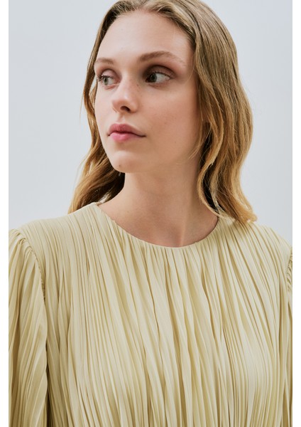 Mila Piliseli Katlı Elbise Adaçayı modelleri