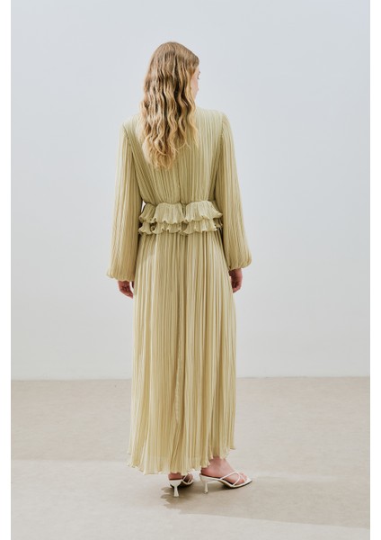 Mila Piliseli Katlı Elbise Adaçayı