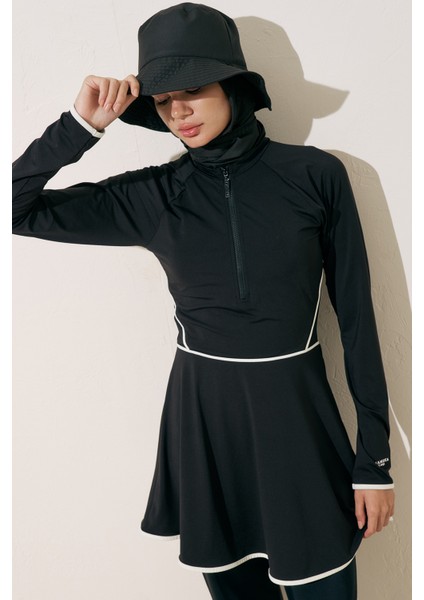 Eşarp Detaylı Bucket Şapka Siyah fırsatları