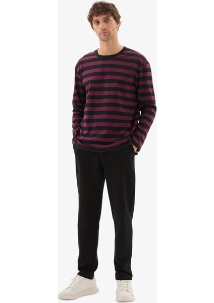 Erkek T-Shirt 40811 - Siyah indirimleri