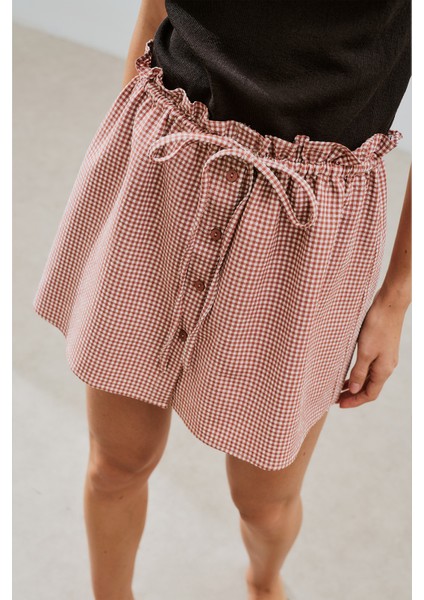 Pötikare Şort Etek Kiremit indirimleri