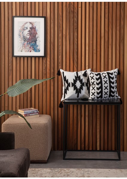 Punch Kırlent Kılıfı Nakış Işlemeli Desenli Kırlent Kılıfları indirimleri