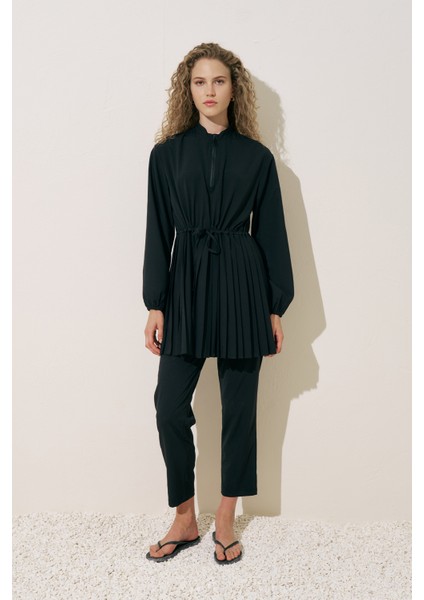 Piliseli Mayo Elbise Siyah fiyatları