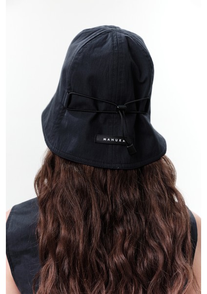 Lastik Detaylı Bucket Şapka Lacivert modelleri