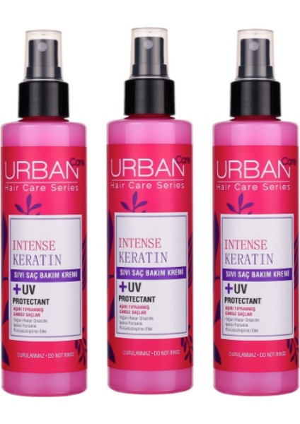 Care Keratin Sıvı Saç Bakım Kremi 200ML X3 Adet