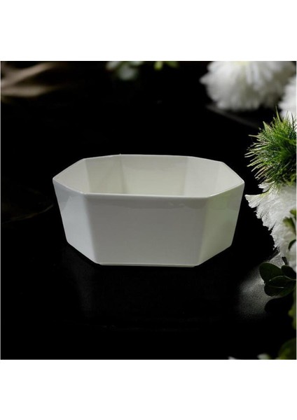 14.4X14.4X7 cm Porselen Sunum Tabağı Kase