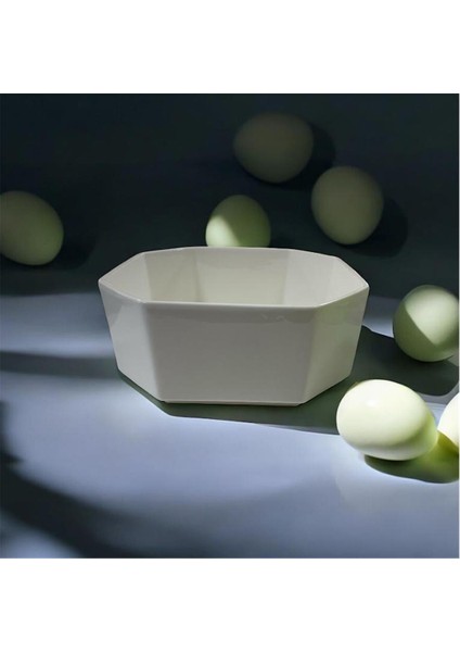 14.4X14.4X7 cm Porselen Sunum Tabağı Kase modelleri